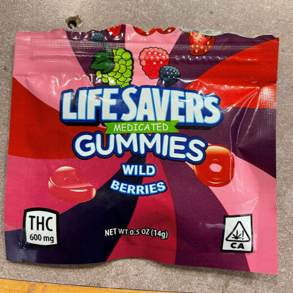 500 MG LIFESAVER WILD BERRIES GUMMIES EDIBLES